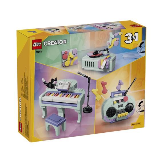 Lego Creator 31392 Piano Met Kat