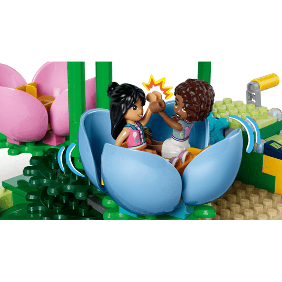 Lego Friends 42702 Draaiende Theekopjesatrractie Met Bloementhema