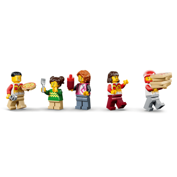 Lego City 60496 Pizzacentrale Met Voertuigen