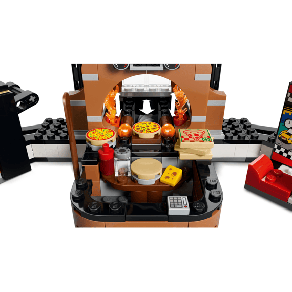 Lego City 60496 Pizzacentrale Met Voertuigen