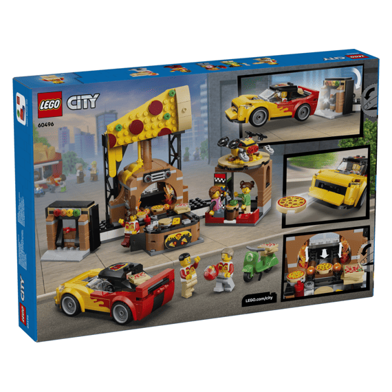 Lego City 60496 Pizzacentrale Met Voertuigen