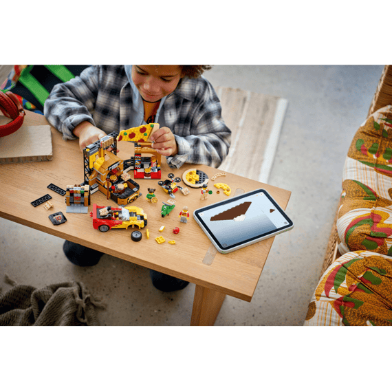 Lego City 60496 Pizzacentrale Met Voertuigen