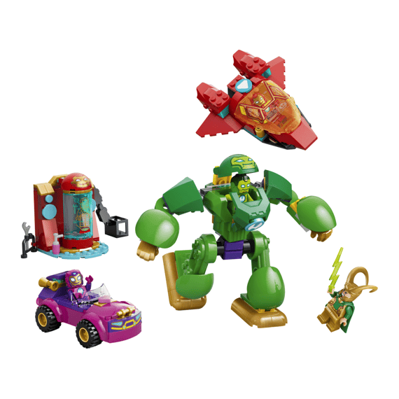 Lego Disney Junior Marvel 11211 Loki Tegen Team Iron Man