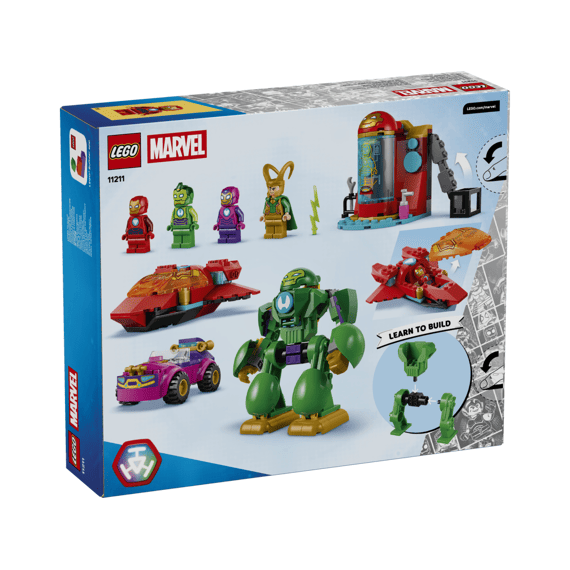 Lego Disney Junior Marvel 11211 Loki Tegen Team Iron Man