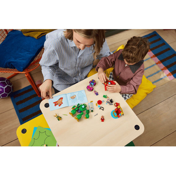 Lego Disney Junior Marvel 11211 Loki Tegen Team Iron Man