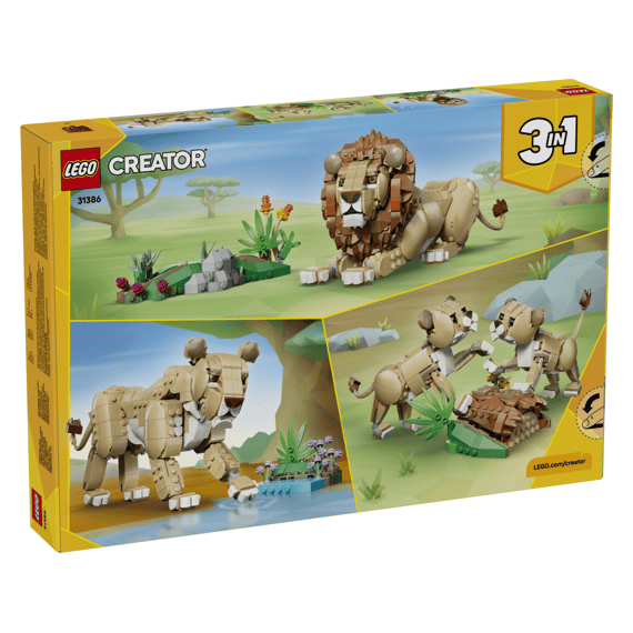 Lego Creator 31386 Wilde Dieren Majestueuze Leeuw