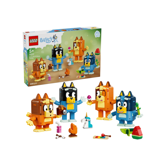 Lego Bluey 11217 Bouwbare Figuren Van Bluey En Haar Familie