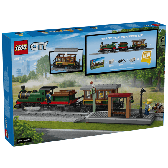 Lego City 60511 Vintage Stoomtrein