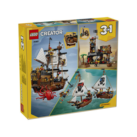 Lego Creator 31387 Klassiek Piratenschip