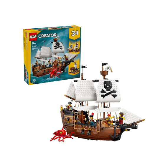 Lego Creator 31387 Klassiek Piratenschip