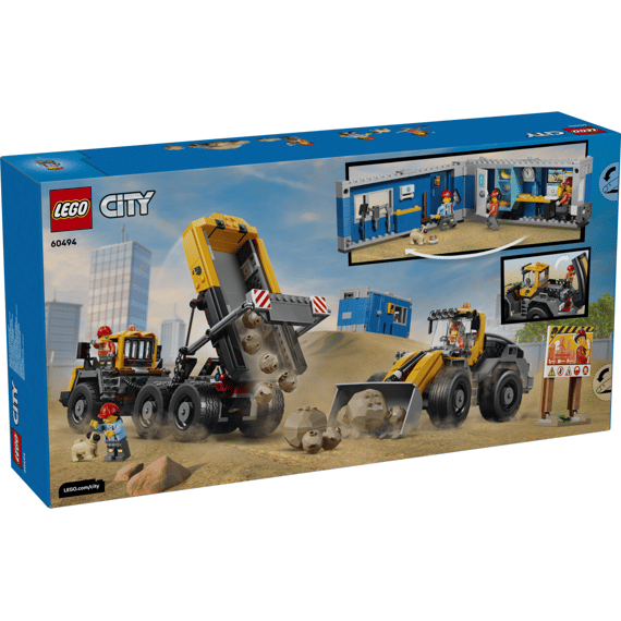 Lego City 60494 Kiepwagen En Voorlader