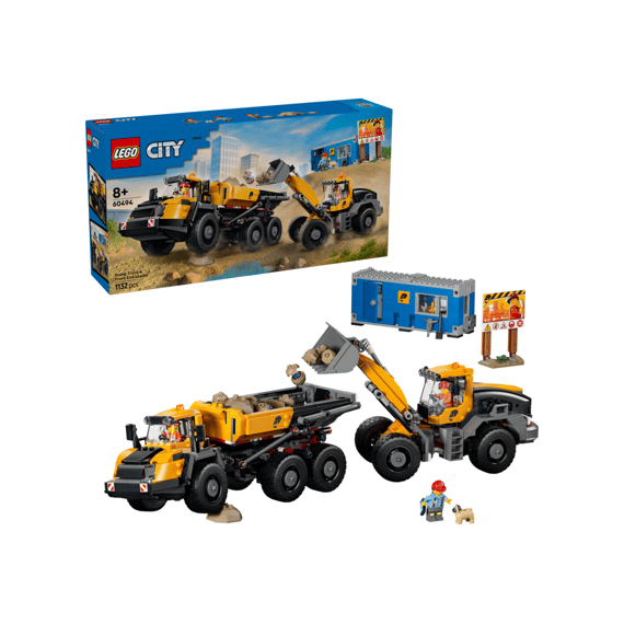 Lego City 60494 Kiepwagen En Voorlader