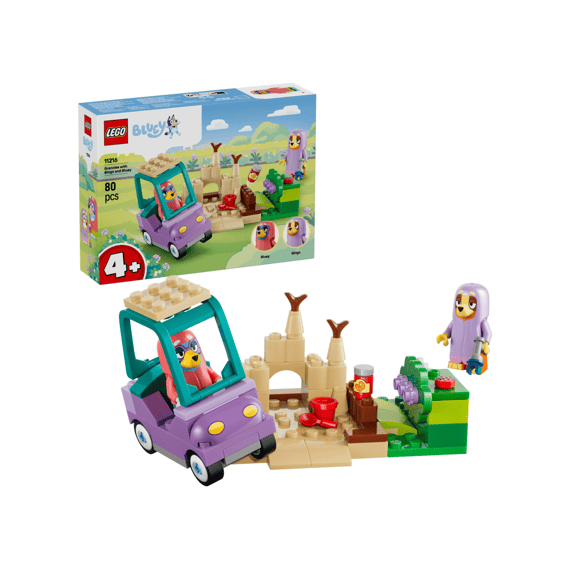 Lego Bluey 11216 Omas Met Bingo En Bluey