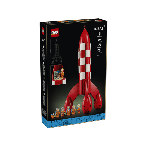 Lego Ideas 21367 Kuifje Maanraket