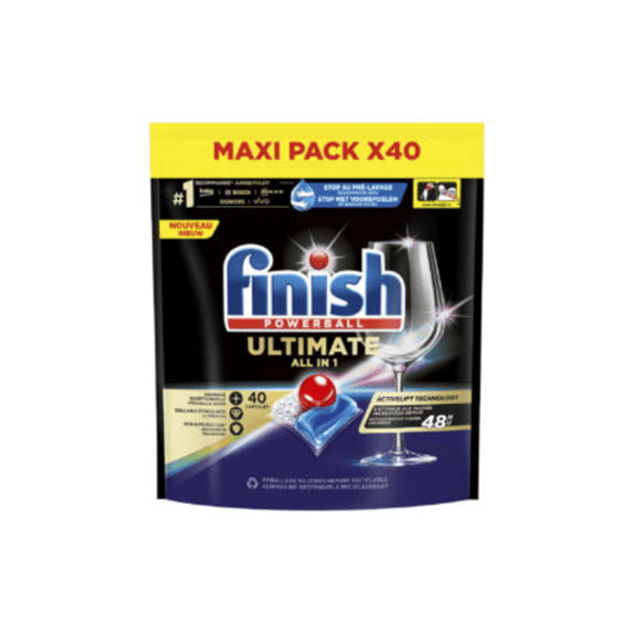 Finish Vaatwas Tabs Ultimate All-in-one Regular 40st