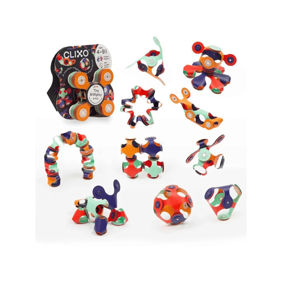 Clixo Tiny & Mighty Space Magnetische Bouwset 9 Stuks