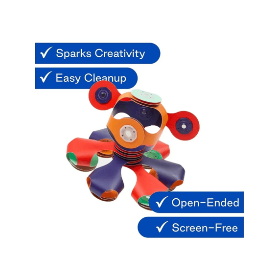 Clixo Tiny & Mighty Space Magnetische Bouwset 9 Stuks