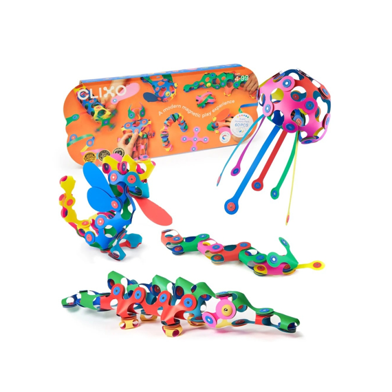 Clixo Super Rainbow Magnetische Bouwset 60 Stuks