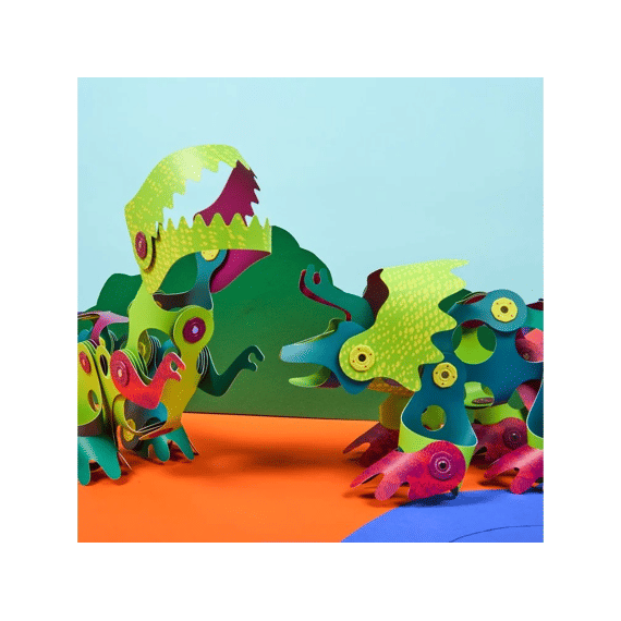Clixo Dino Series Magnetische Bouwset 36 Stuks