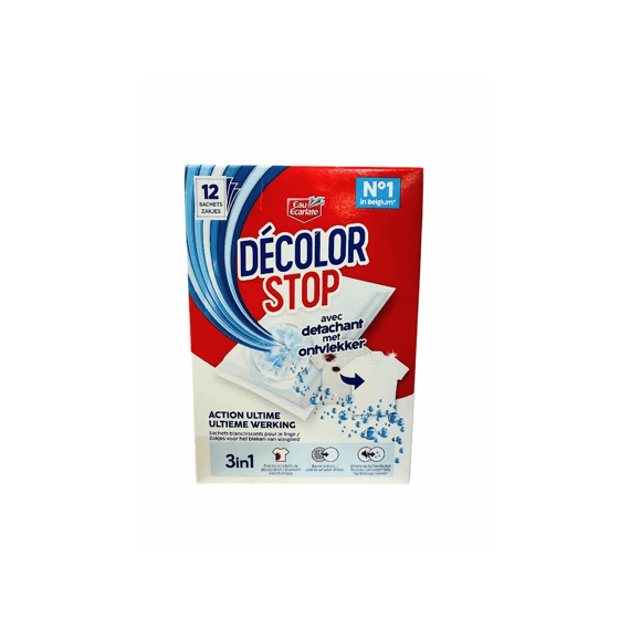 Eau Ecarlate Decolor Stop Met Ontvlekker Ultieme Werking Witmaker 12 Doekjes
