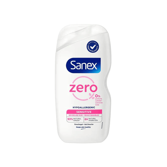 Sanex Douchegel Zero Hypoallergenic Sensitive 400ml
