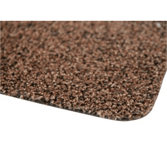 Deurmat Katoen 40x55cm Bruin + Ruiter