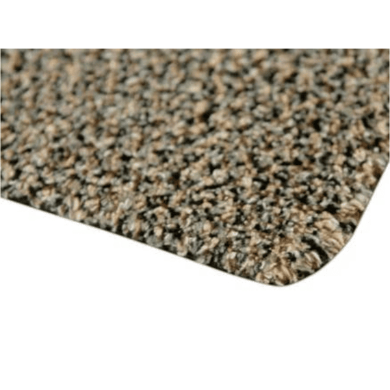 Deurmat Katoen 65x100cm Grijs + Ruiter