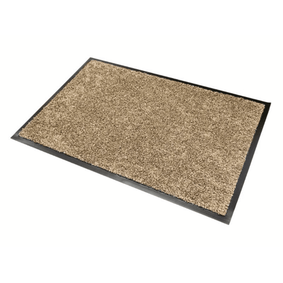 Deurmat Katoen Met Boord 60x90cm Beige