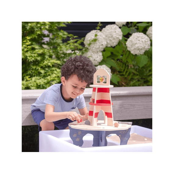 Tickit Vuurtoren Eiland In Hout