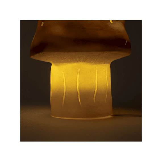 Egmont Lamp Small paddenstoel Choco 15x28cm