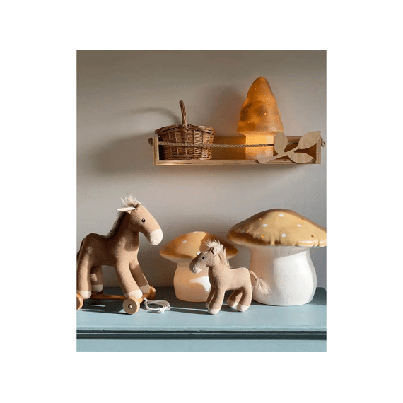 Egmont Lamp Large paddenstoel Mokka 29x30cm