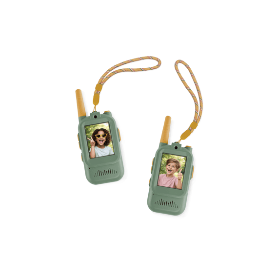 Zazu Video Walkie Talkie Green