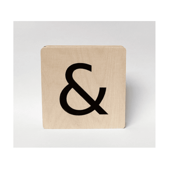 Minimou Houten Letter 18mm &