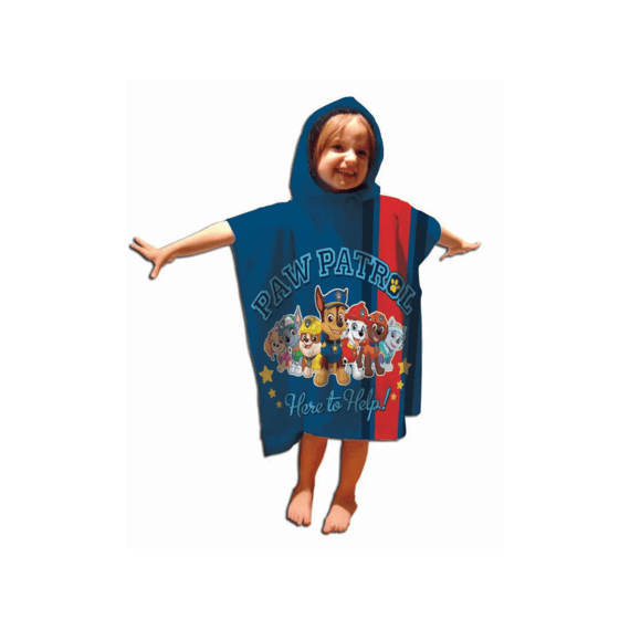Paw Patrol Poncho 55x110cm