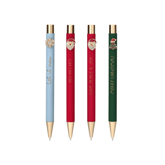 Kerstmis Glamour Pen Assortiment