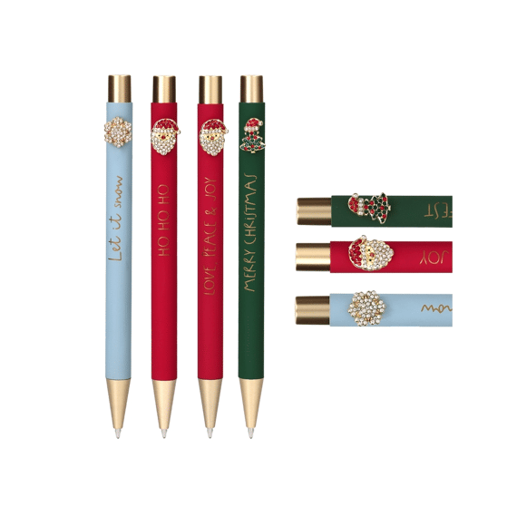 Kerstmis Glamour Pen Assortiment