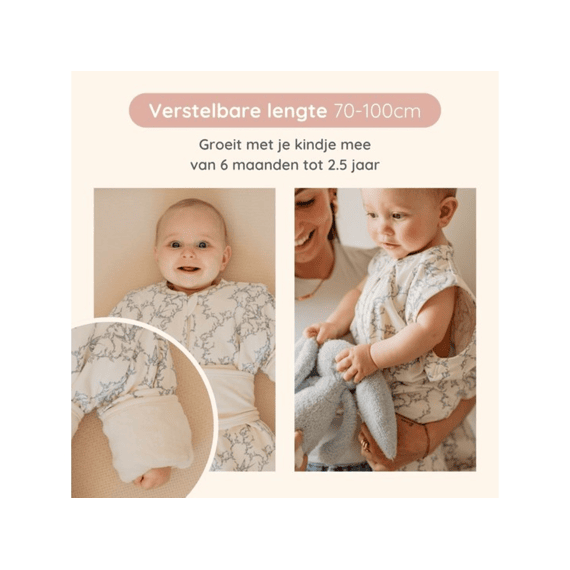 Puckababy The Bag 4 Seizoenen 100cm Swallows Tog 2.5