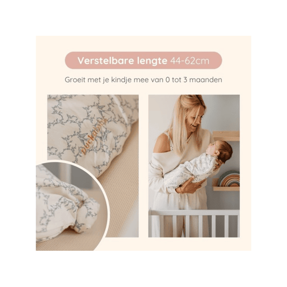 Puckababy The Original Piep 0-3 M Katoen Swallows