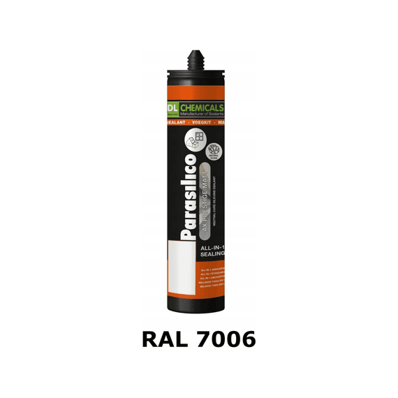 DL Chemicals Parasilico AX Siliconenkit Beigegrijs Mat RAL 7006 300ml