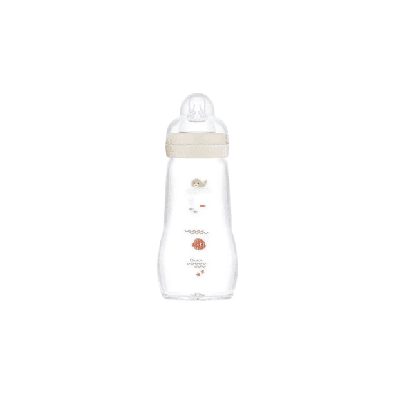 Mam Zuigfles Feel Good Glas 260ml Mix