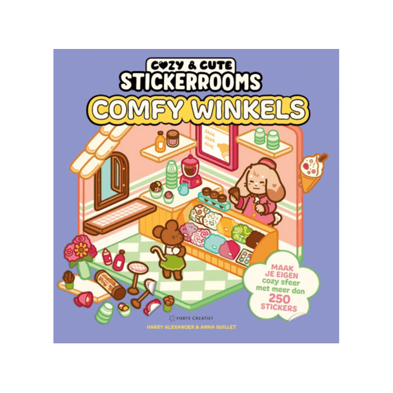 Cozy & Cute Stickerrooms Comfy Winkels
