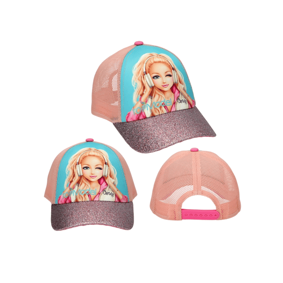 TOPModel cap met print en glitter Music
