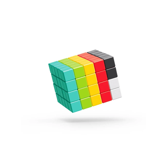 Pixio Magnetische Blokken Design Set 100 Stuks