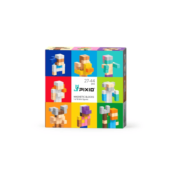 Pixio Magnetische Blokken Mini Figuur Assortiment