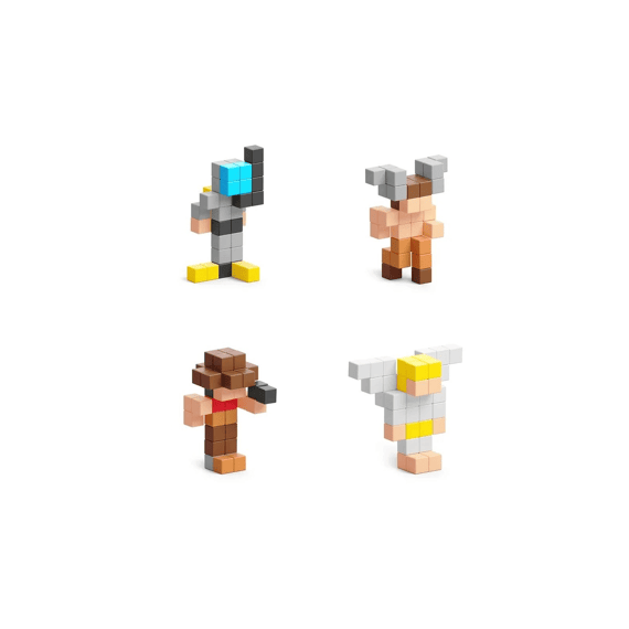 Pixio Magnetische Blokken Mini Figuur Assortiment