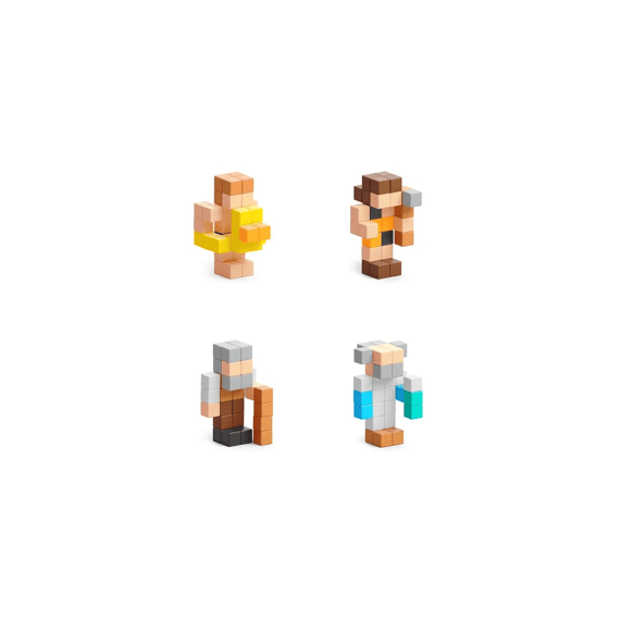Pixio Magnetische Blokken Mini Figuur Assortiment