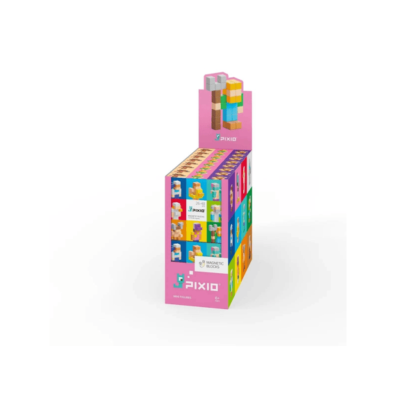 Pixio Magnetische Blokken Mini Figuur Assortiment