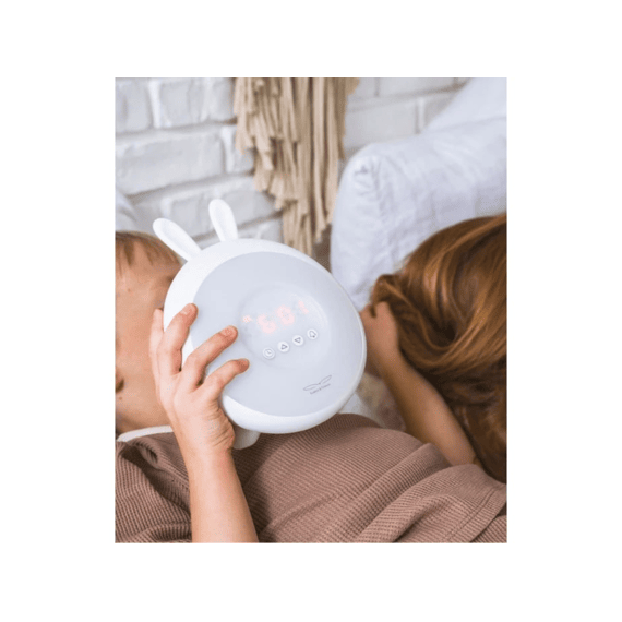 Rabbit Wake Up Lamp Met Alarmklok Groen