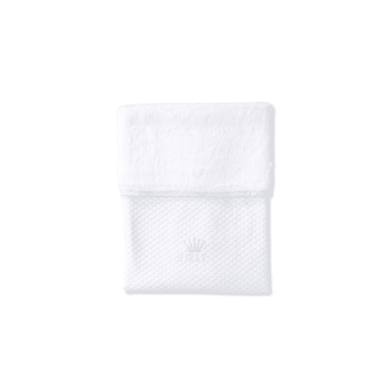 First Deken Wieg Teddy 68x95 Lio Linen Blue