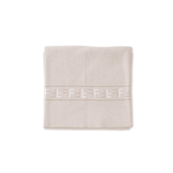 First Deken Wieg 90x90 Knitwear Luca First Signature Beige